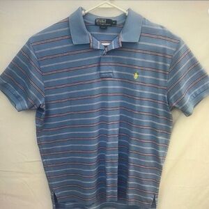 Polo Ralph Lauren Blue Striped Polo Shirt